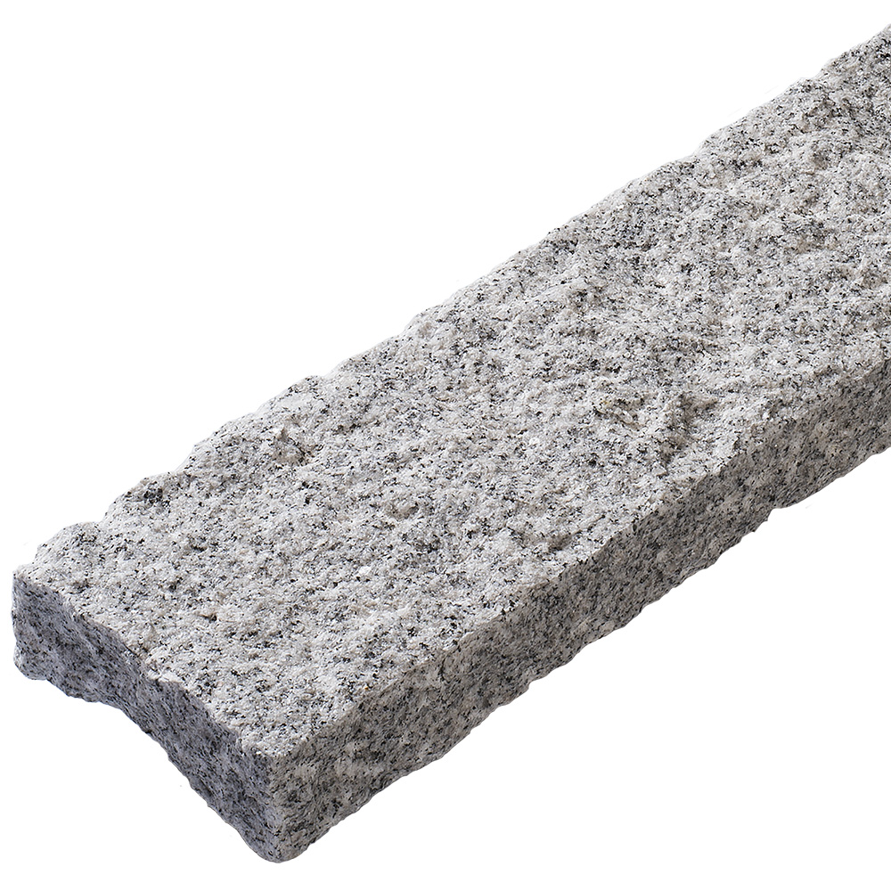 御影笠石 白 六面ノミギリ仕上げ | 造園資材館