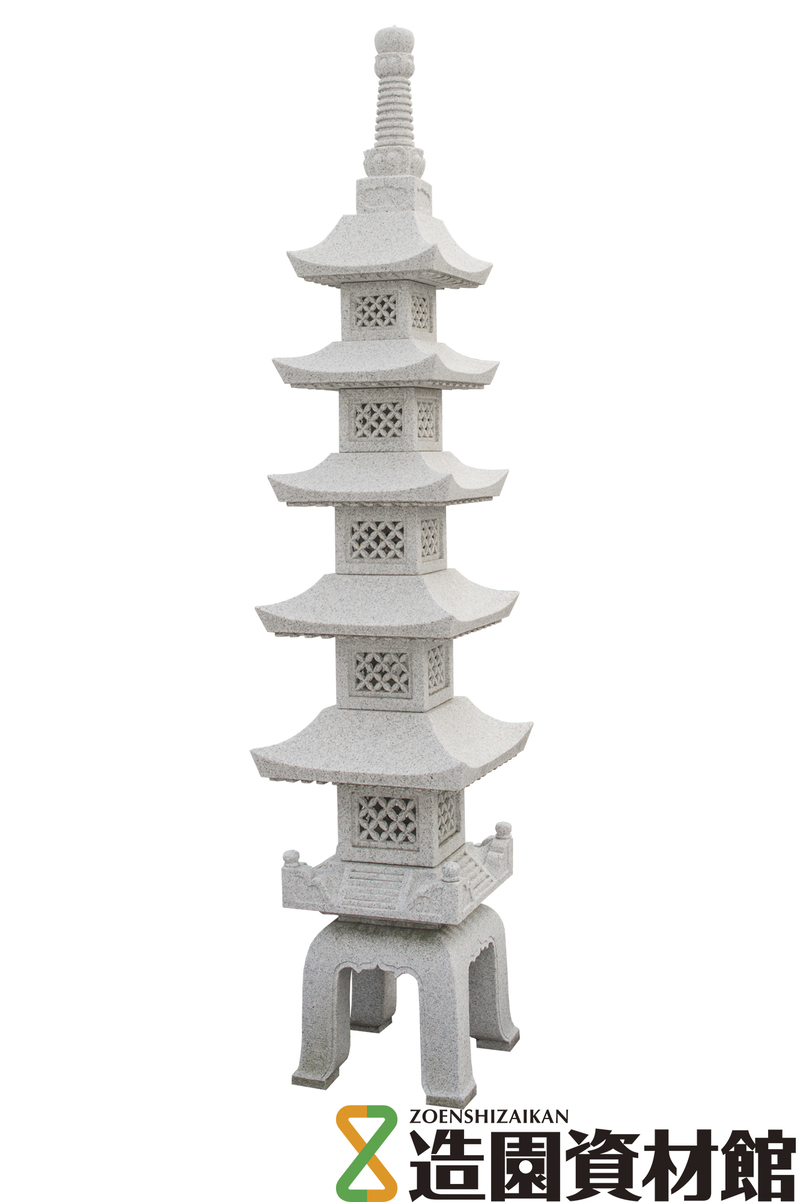 五重塔 白 | 造園資材館