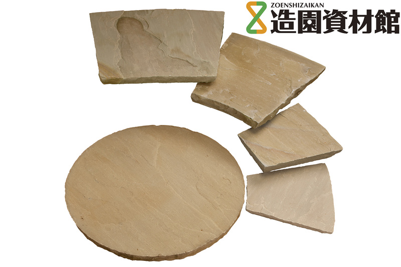 ヴィスタストーン サンドサークル ラジグリーン | 造園資材館