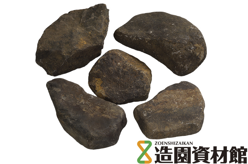 真黒錆ゴロタ(延段) | 造園資材館