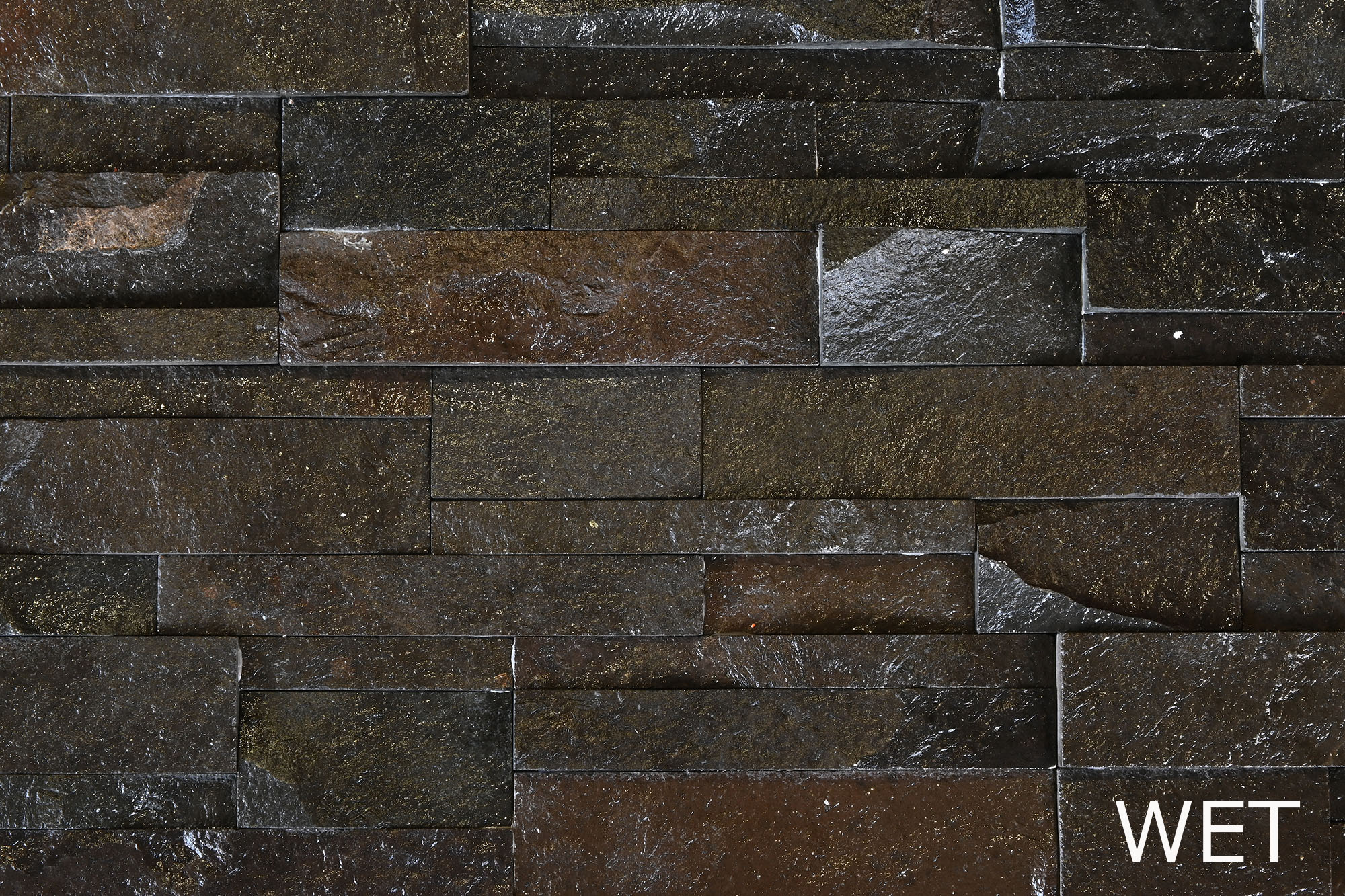 カルチャーストーン ブラックバサルト フラット | 造園資材館