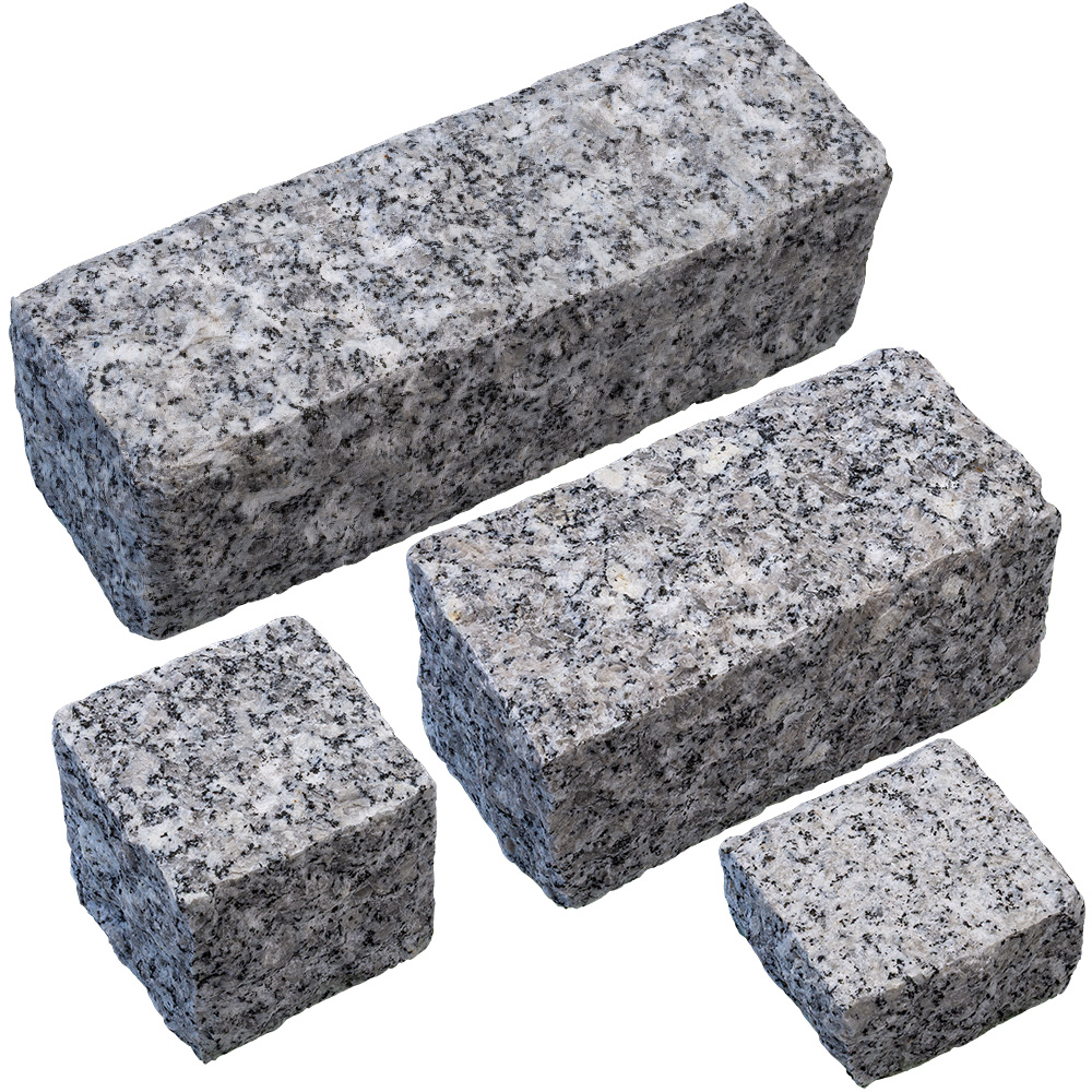 クワンストーンピンコロ 白 ノミギリ仕上げ | 造園資材館