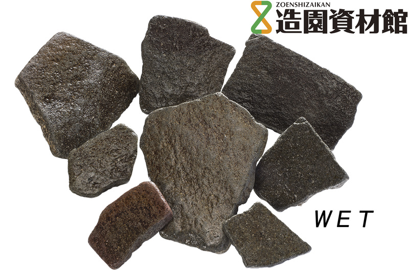 信州鉄平石 乱形 スリ加工 袋入 | 造園資材館
