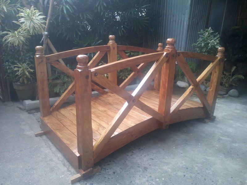 ウッドブリッジ 太鼓橋 | 造園資材館