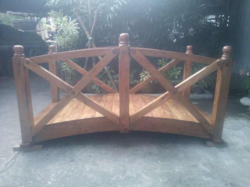 ウッドブリッジ 太鼓橋 | 造園資材館