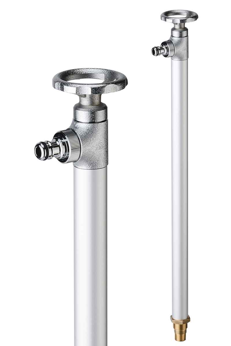 スプリンクルスリムバルブハンドル シルバー | 造園資材館