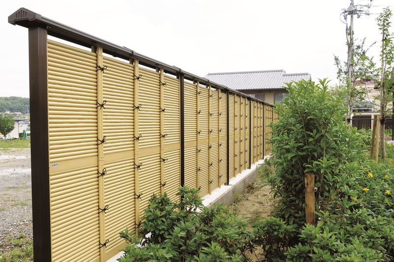 人工竹 KES 黄 | 造園資材館