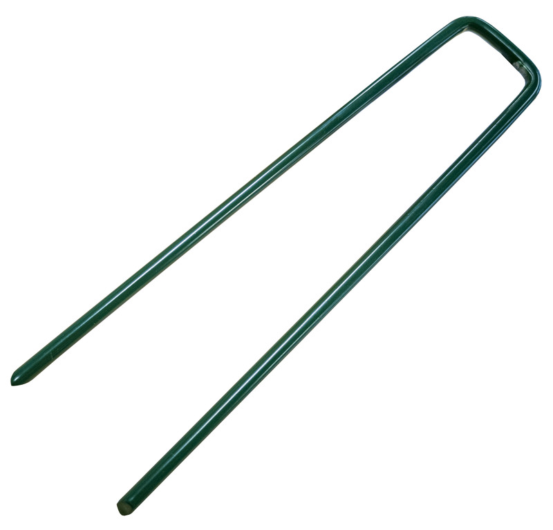 タフアンカー　高強度U字ピン 緑 | 造園資材館