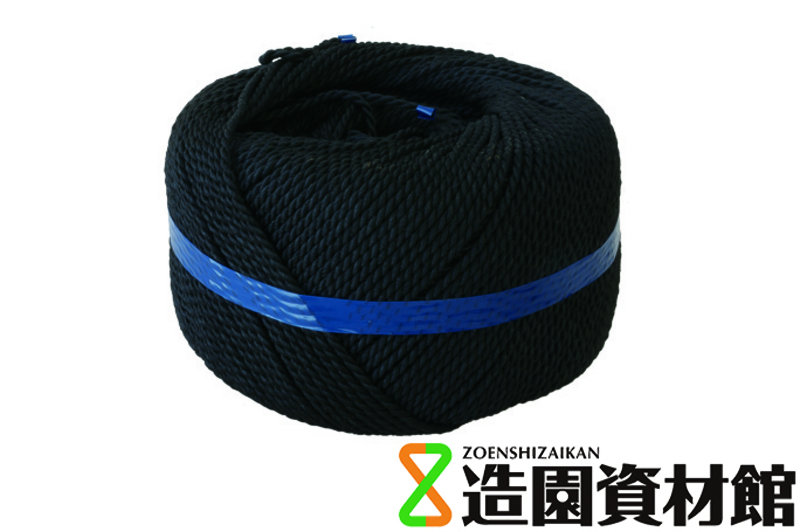 PPシュロ縄 黒 | 造園資材館