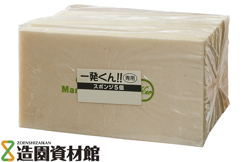 一発くん！！交換スポンジ(5個入) | 造園資材館