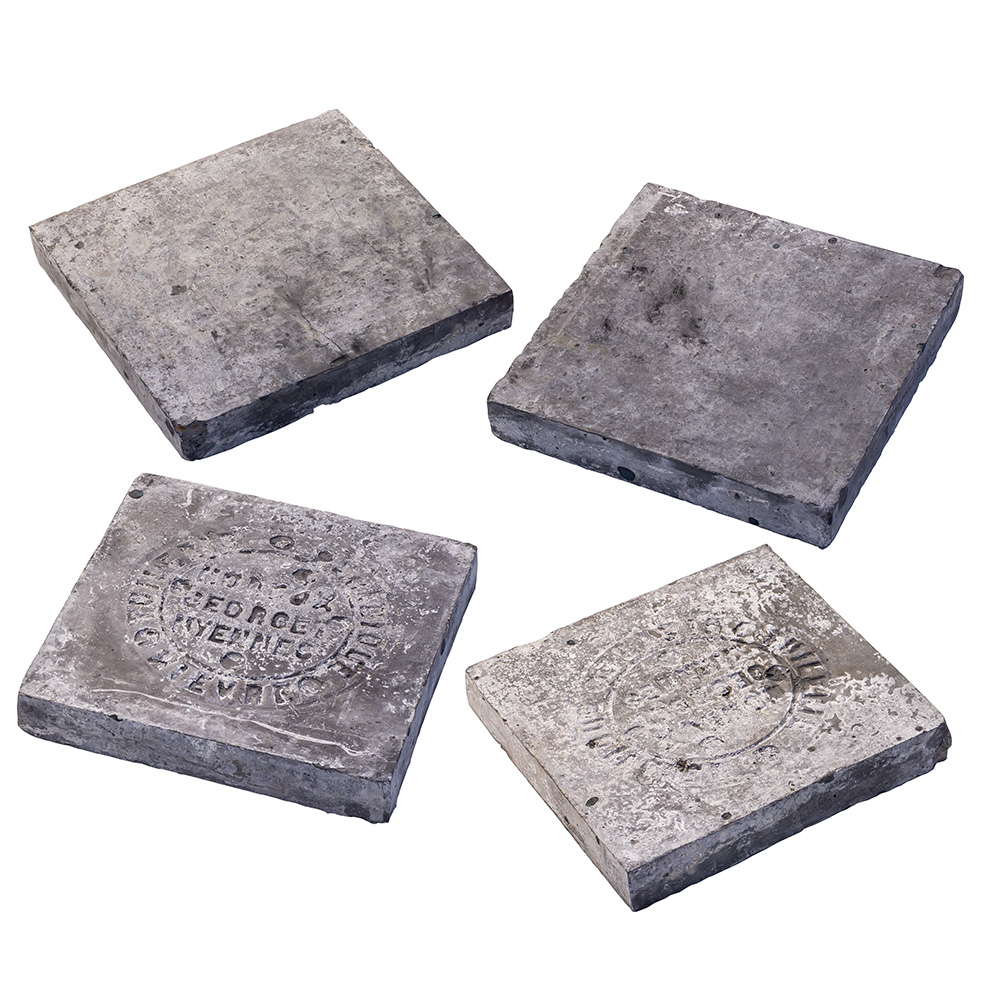 アンティーク テラコッタタイル グレー | 造園資材館